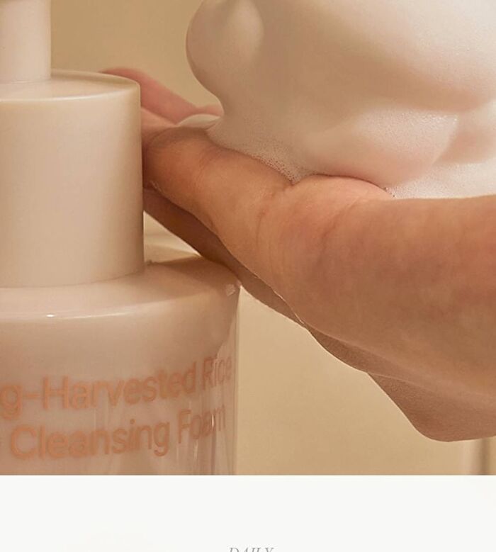 Morning-Harvested Rice Bubble Cleansing Foam - 500ml