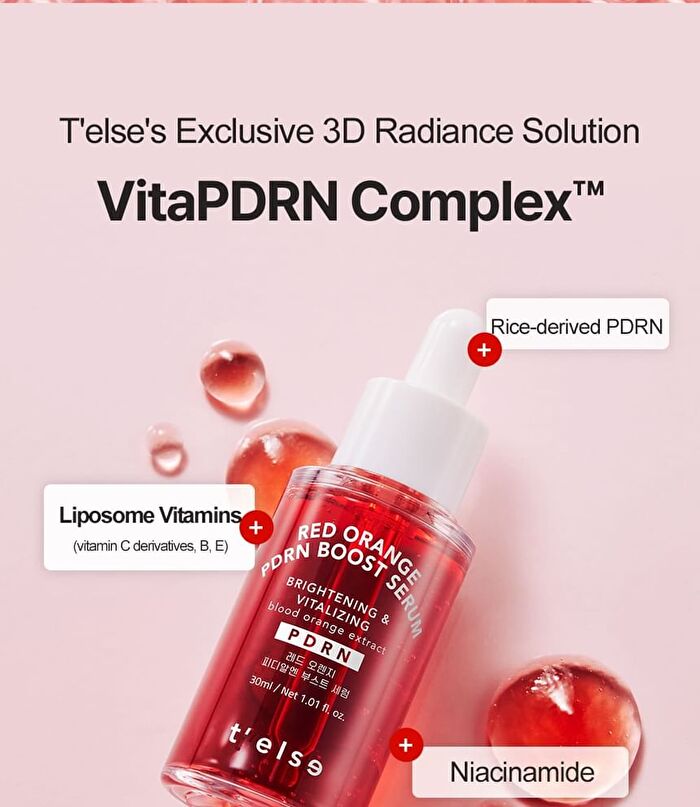 T\'else Red Orange PDRN Boost Serum - 30ml