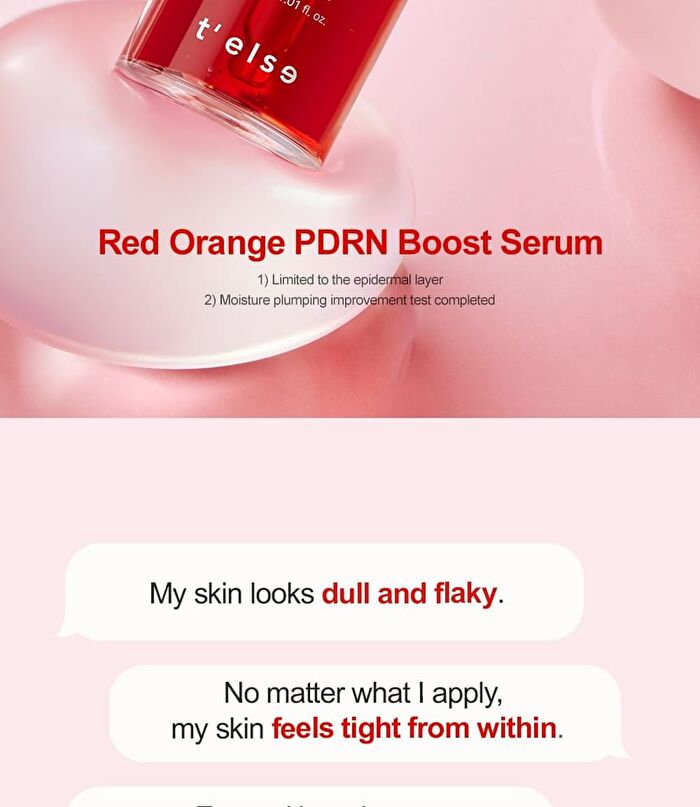 T\'else Red Orange PDRN Boost Serum - 30ml
