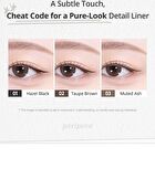 peripera Speedy Skinny Brush Liner - 3 Colors - #01 Hazel Black