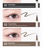 peripera Speedy Skinny Brush Liner - 3 Colors - #01 Hazel Black