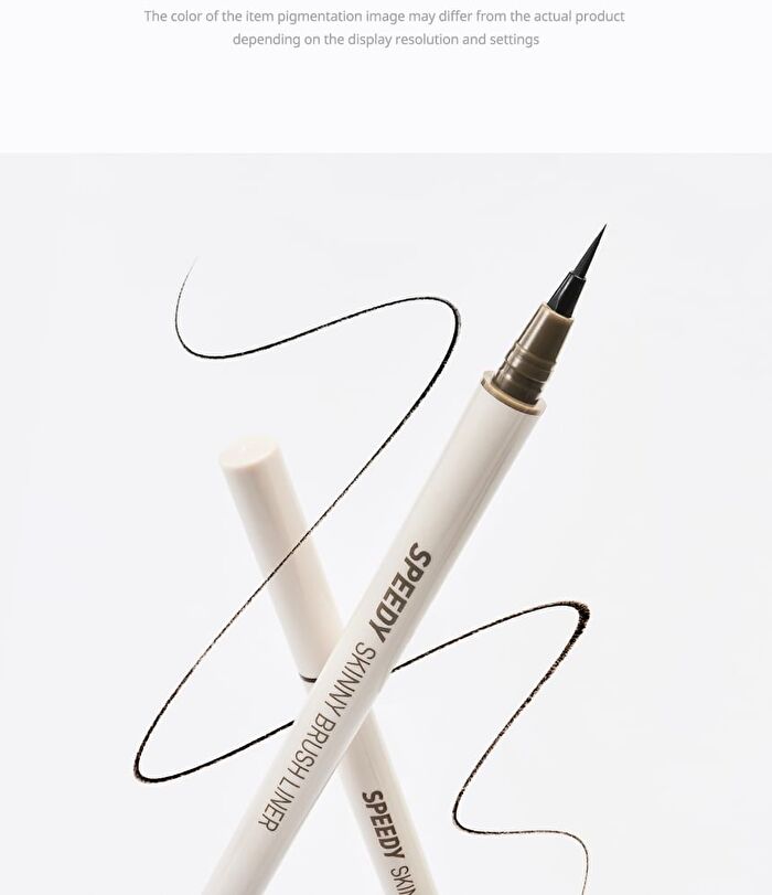 peripera Speedy Skinny Brush Liner - 3 Colors - #02 Taupe Brown