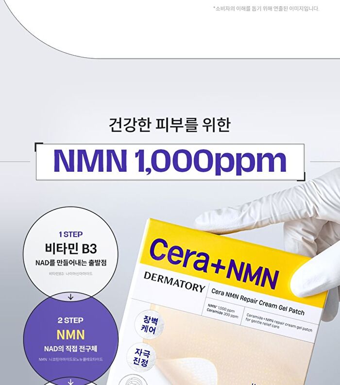 Dermatory Cera+NMN Repair Cream Gel Patch - 4 patches