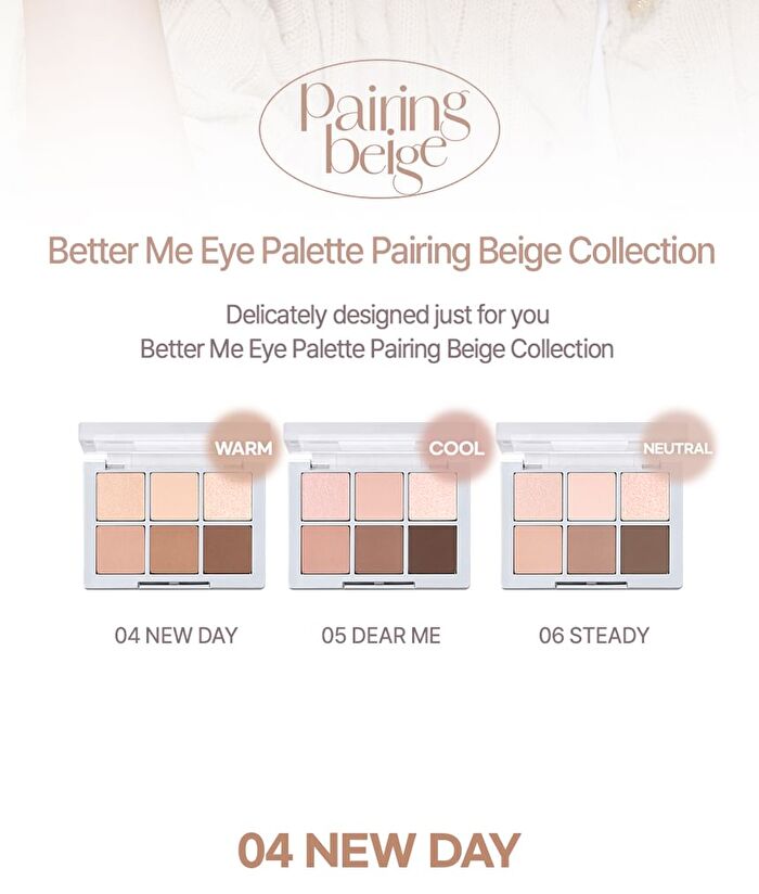 Better Me Eye Palette - 17 Types - #19 Mellow Rose