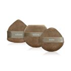 Superfine Loose Powder Teddy Puff - FP10 Peach Shape - 2 pcs