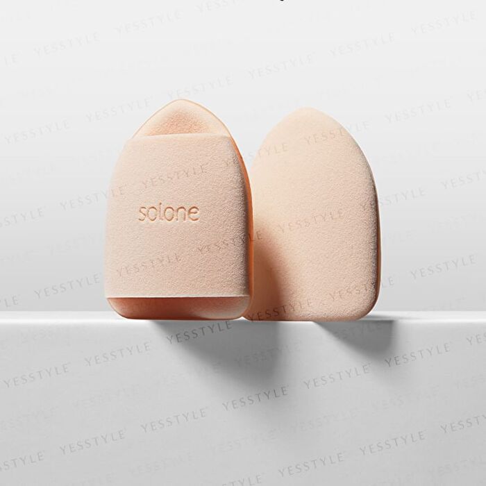 Souffle Q Finger Makeup Puff - FC16 Nude - 2 pcs