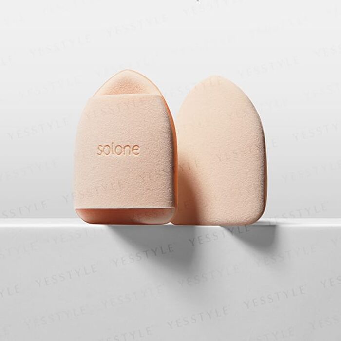 Souffle Q Finger Makeup Puff - FC16 Nude - 2 pcs