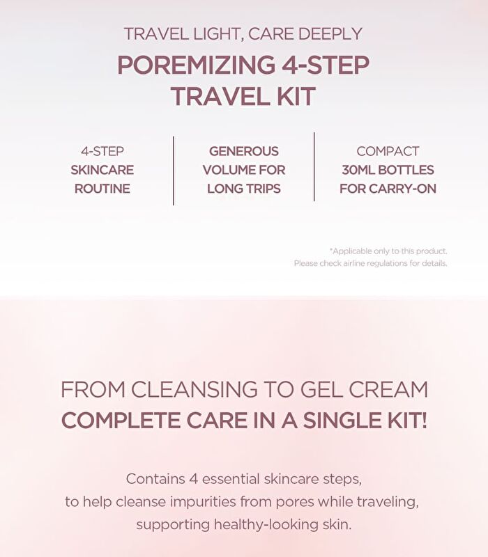 SKIN1004 Madagascar Centella Poremizing Travel Kit - 4 pcs