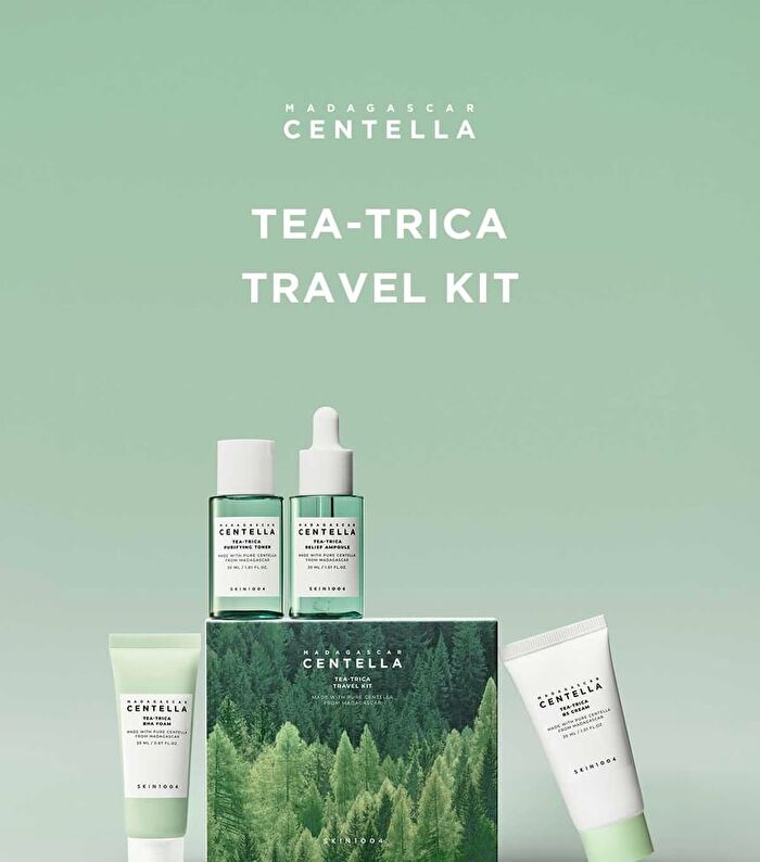 SKIN1004 Madagascar Centella Tea-Trica Travel Kit - 4 pcs
