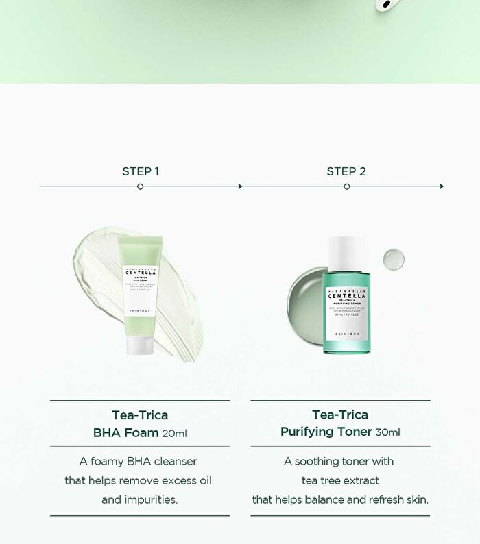 SKIN1004 Madagascar Centella Tea-Trica Travel Kit - 4 pcs