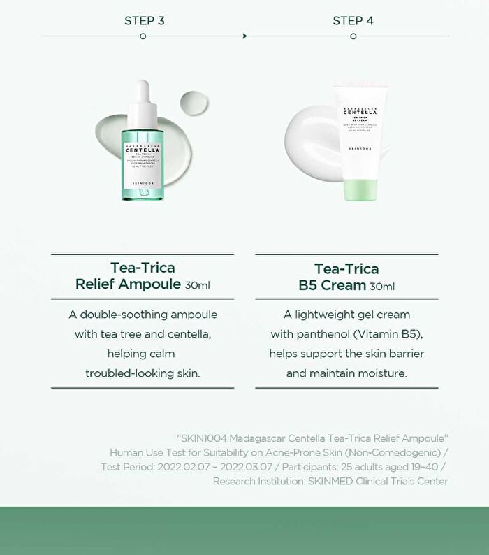 SKIN1004 Madagascar Centella Tea-Trica Travel Kit - 4 pcs