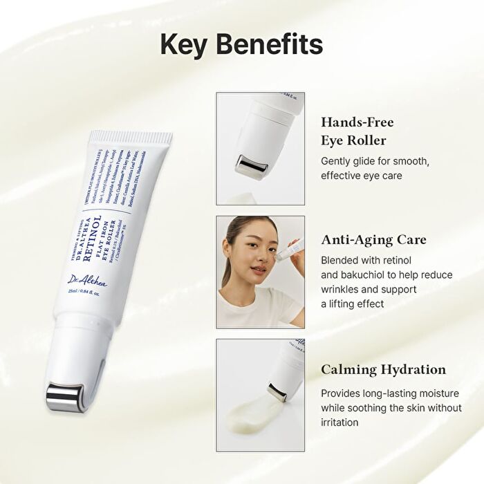 Retinol Flat Iron Eye Roller - 25ml