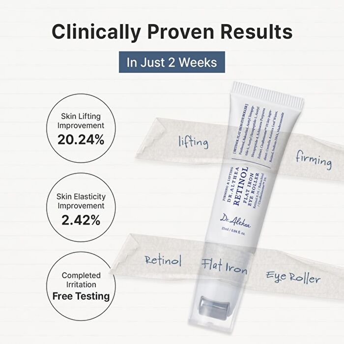 Retinol Flat Iron Eye Roller - 25ml