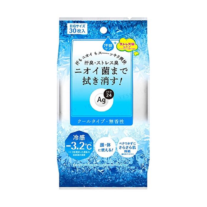 Ag Deo 24 Clear Shower Sheet Cool Jumbo - 30 pcs