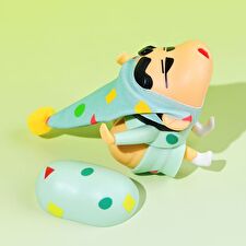Foong Crayon Shin-Chan Pajamas Hat Chilling Peppermint 2-in-1 Thai Herbal Inhaler & Balm - 1 pc