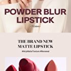 Inga Powder Blur Lipstick - 7 Colors - Mauve Lilac