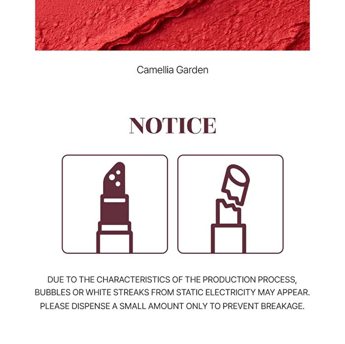 Inga Powder Blur Lipstick - 7 Colors - Dramatic Red