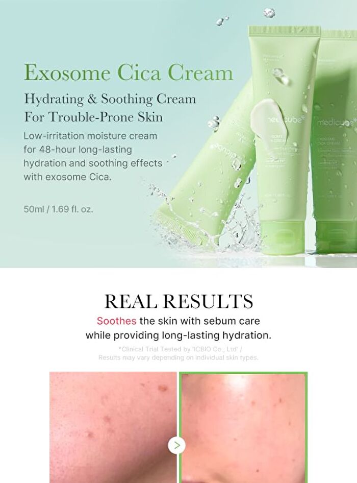 Exosome Cica Cream  (EU/UK Packaging) - 50ml