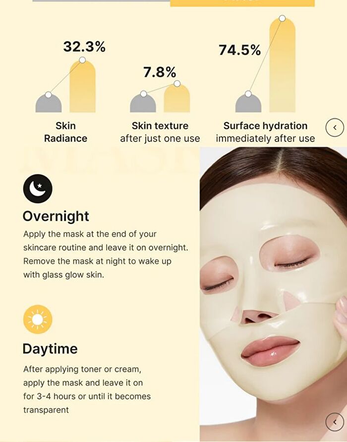 Kojic Acid Turmeric Brightening Gel Mask Set (EU/UK Packaging) - 28g x 4 sheets