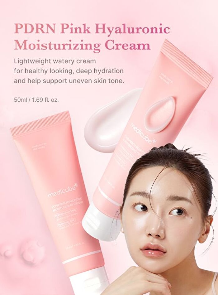PDRN Pink Hyaluronic Moisturizing Cream (EU/UK Packaging) - 50ml