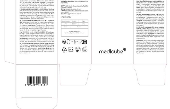 Red Foam Cleanser (EU/UK Packaging) - 120ml