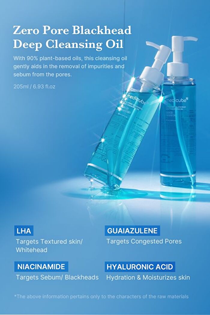 Zero Pore Blackhead Deep Cleansing Oil (EU/UK Packaging) - 205ml