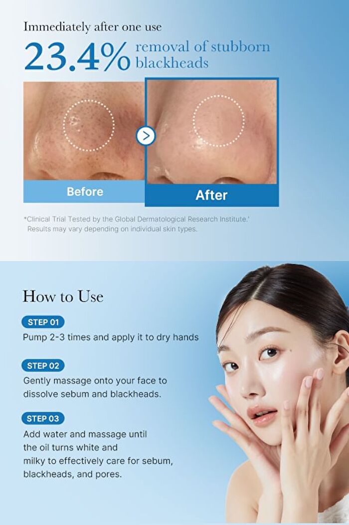 Zero Pore Blackhead Deep Cleansing Oil (EU/UK Packaging) - 205ml