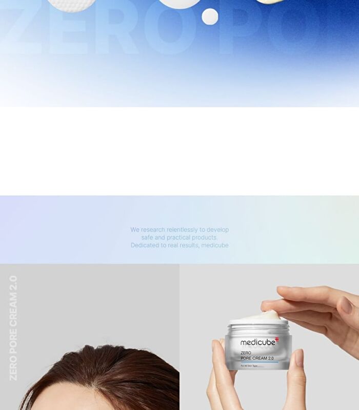 Zero Pore Cream 2.0 (EU/UK Packaging) - 50ml