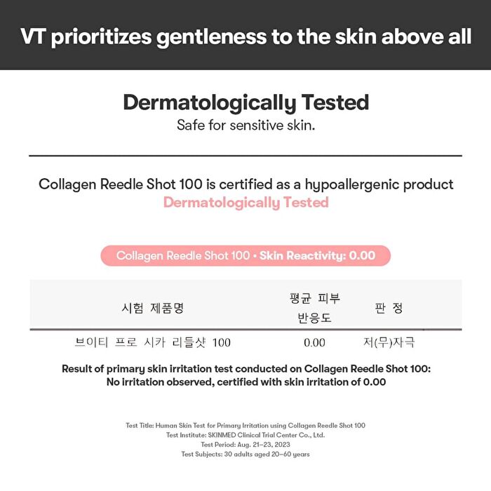 Vt Collagen Reedle Shot 100 Mini - 30ml
