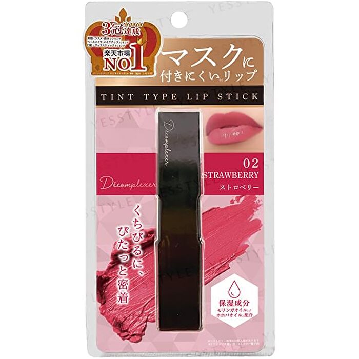 Picomonte Tint Type Lip Stick - 02 Strawberry