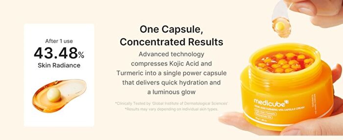Kojic Acid Turmeric Vita Capsule Cream - 53g
