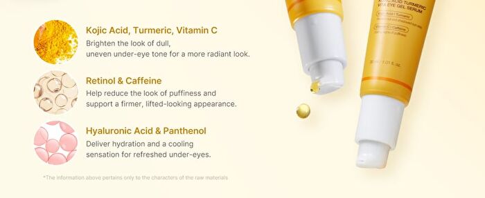 Kojic Acid Turmeric Vita Eye Gel Serum - 30ml
