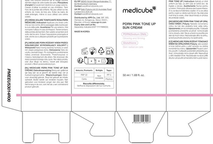PDRN Pink Tone Up Sun Cream (EU/UK Packaging) - 50ml
