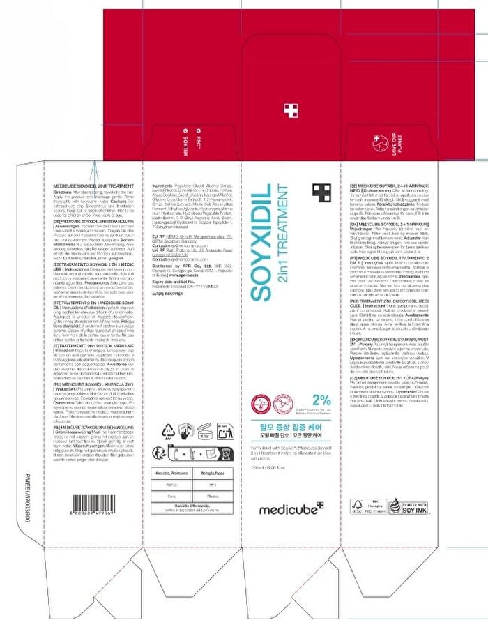 Soyxidil 2in1 Treatment (EU/UK Packaging) - 265ml