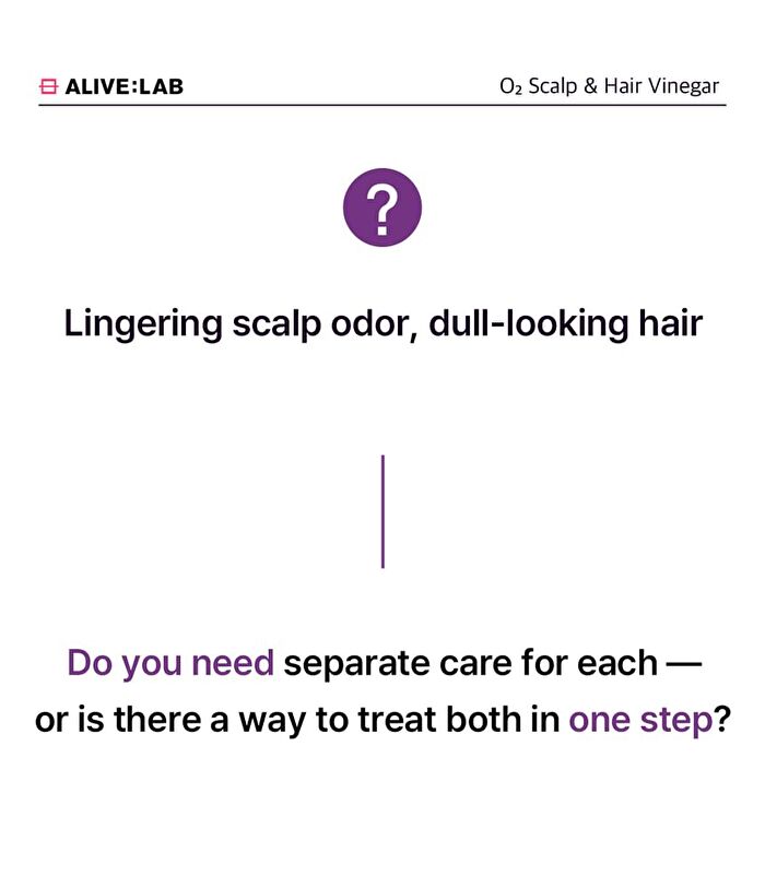 O2 Scalp & Hair Vinegar - 300ml