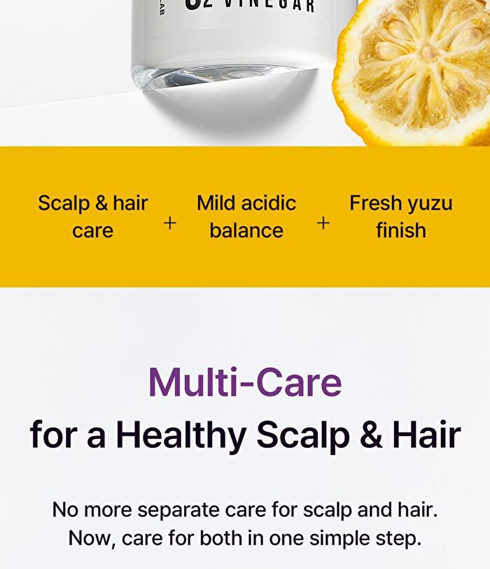 O2 Scalp & Hair Vinegar - 300ml