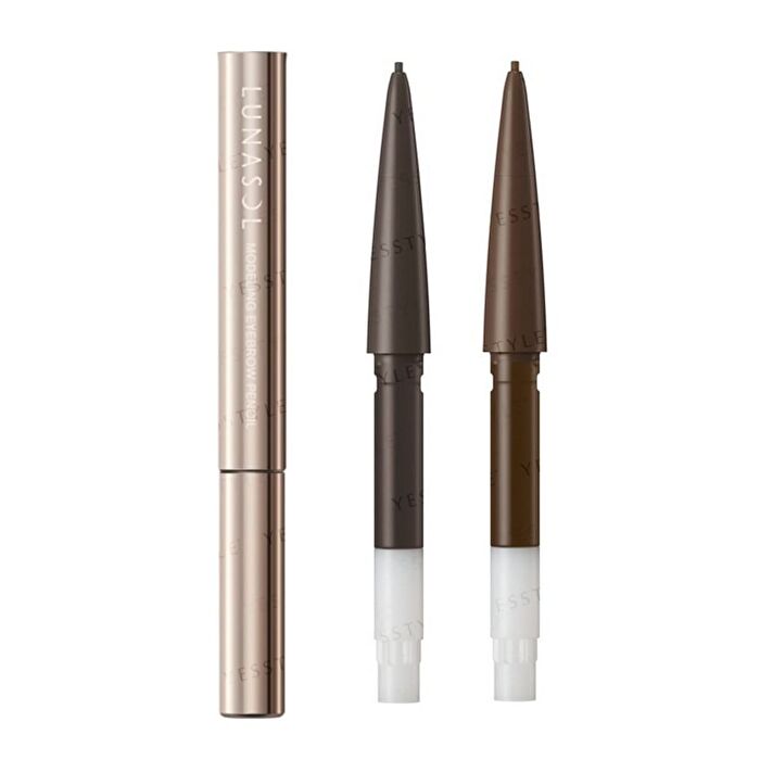 Lunasol Modeling Eyebrow Pencil - 01 Dark Ash Refill