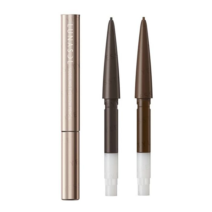 Lunasol Modeling Eyebrow Pencil - 01 Dark Ash Refill