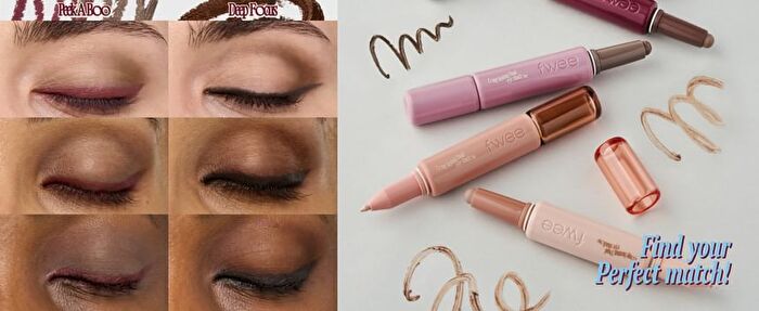 fwee Long-Lasting Dual Coloring Stick Eye Shadow - 5 Colors - #02 Soft Blink