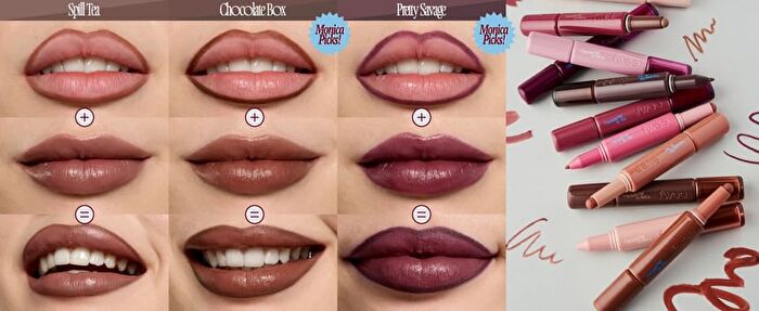 fwee Long-Lasting Dual Coloring Stick Lip Liner - 6 Colors - #02 Lip Service