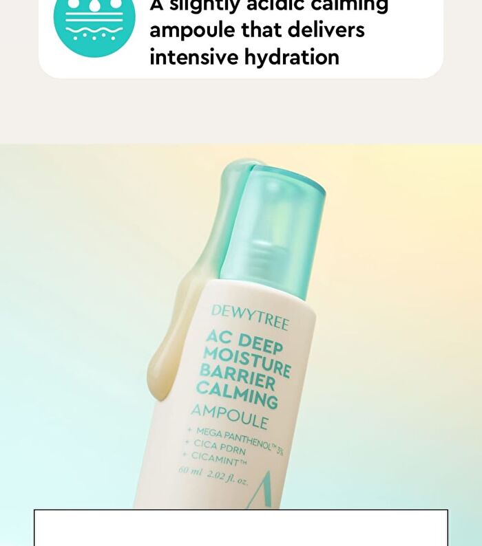 AC Deep Moisture Barrier Calming Ampoule - 60ml