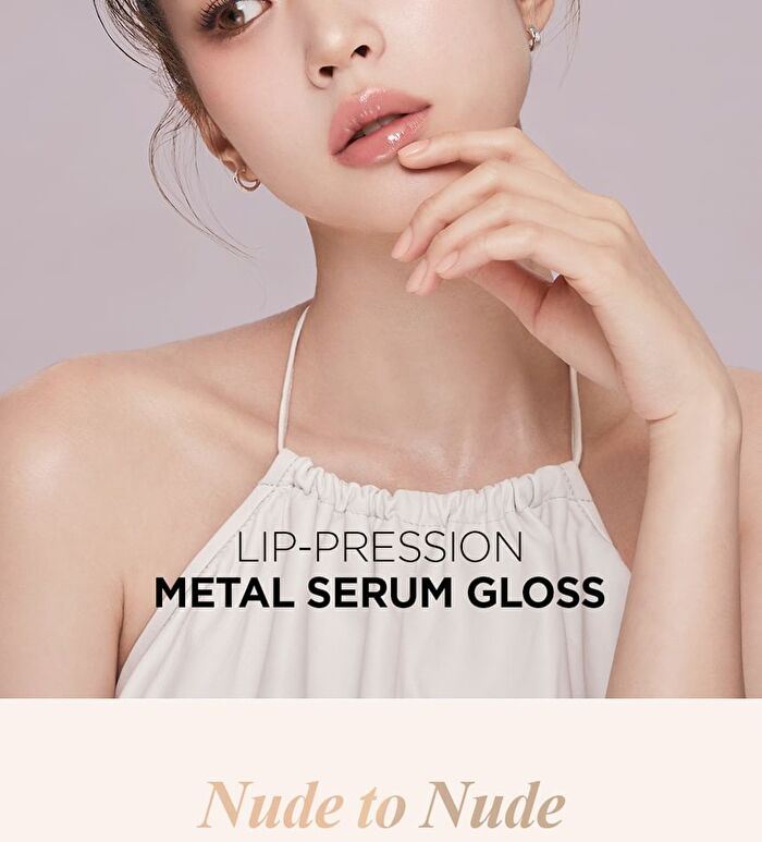 Jung Saem Mool Lip-Pression Metal Serum Gloss - 12 Colors - Barbie Muse