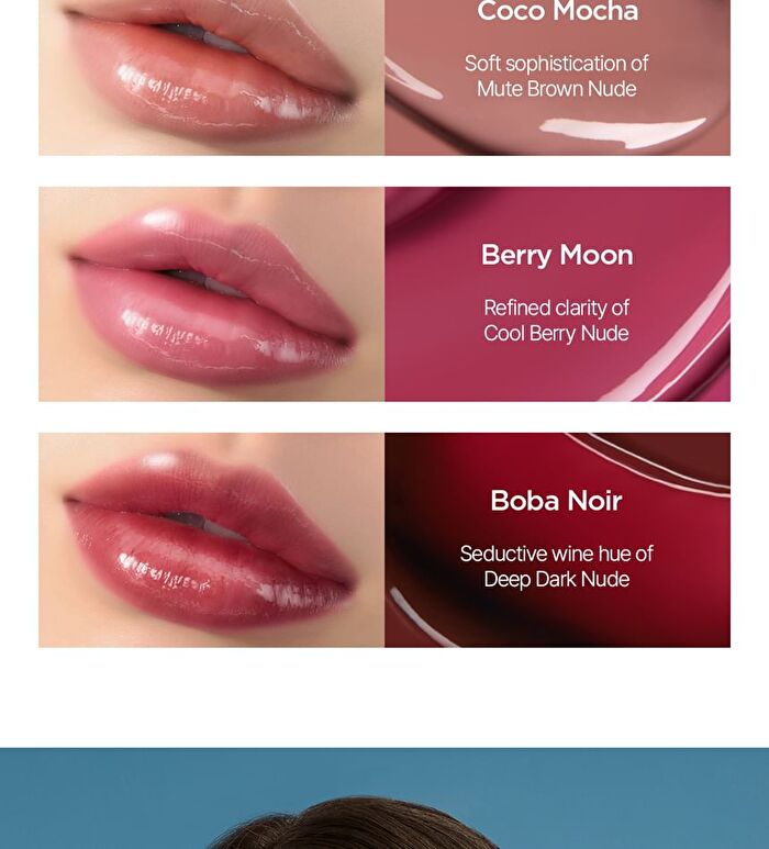 Jung Saem Mool Lip-Pression Metal Serum Gloss - 12 Colors - Coco Mocha