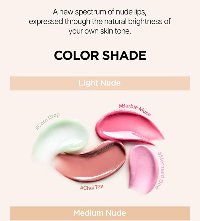Jung Saem Mool Lip-Pression Metal Serum Gloss - 12 Colors - Berry Moon