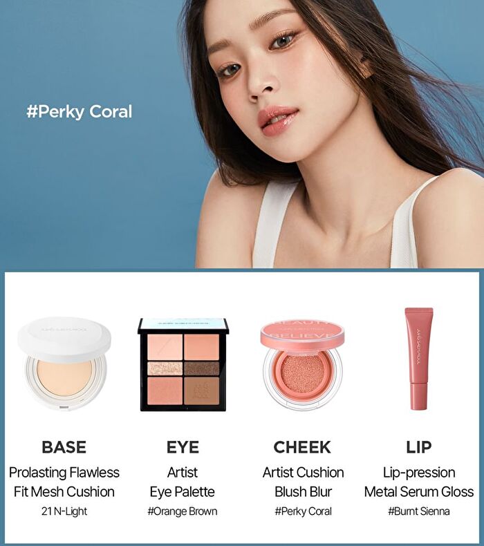 Jung Saem Mool Artist Cushion Blush Blur - 6 Colors - Nutty Rose