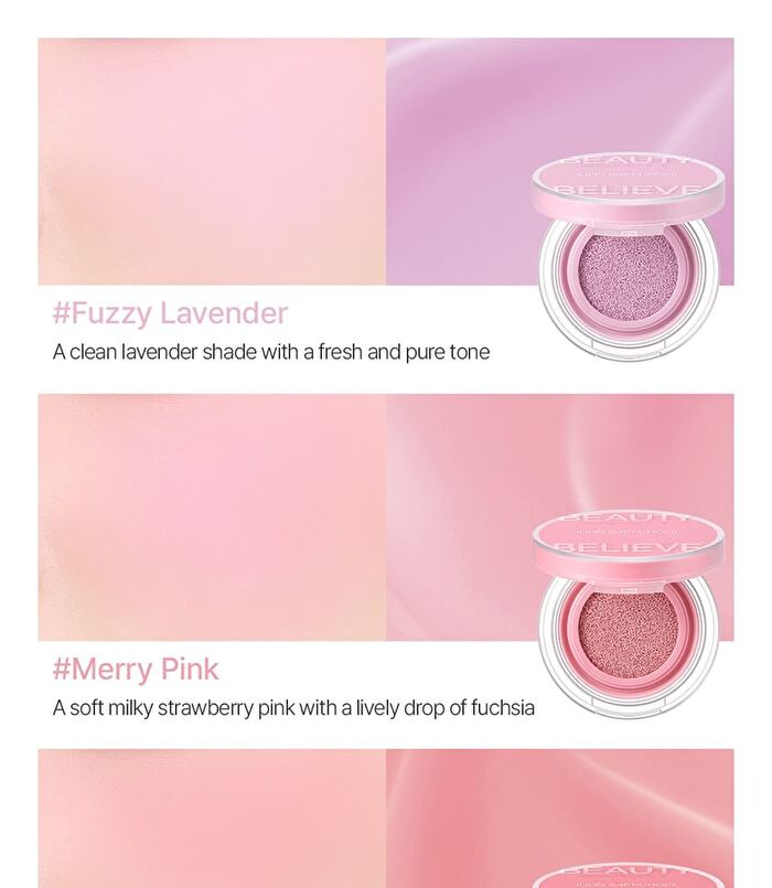 Jung Saem Mool Artist Cushion Blush Blur - 6 Colors - Nutty Rose