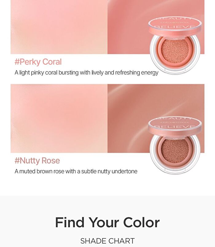 Jung Saem Mool Artist Cushion Blush Blur - 6 Colors - Nutty Rose