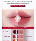 Ink Peel Off Lip Stain - 3 Colors - #01 Black Cherry
