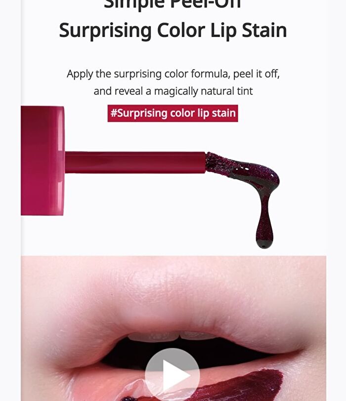 peripera Ink Peel Off Lip Stain - 3 Colors - #02 Dear Rose