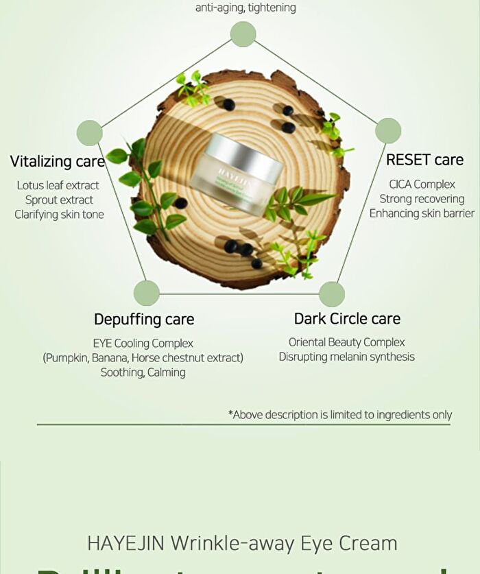Hayejin Blessing of Sprout Wrinkle-away Eye Cream - 35ml
